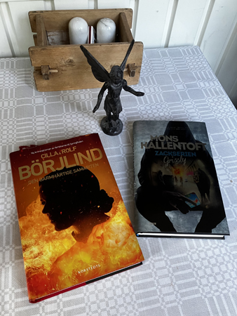 Böckerna Den barmhärtige samariten och Grissly