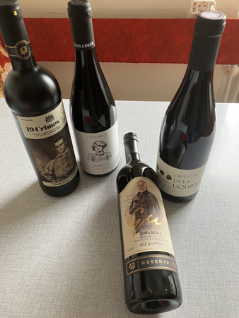 Fyra viner fr jobbet till födelsedagen