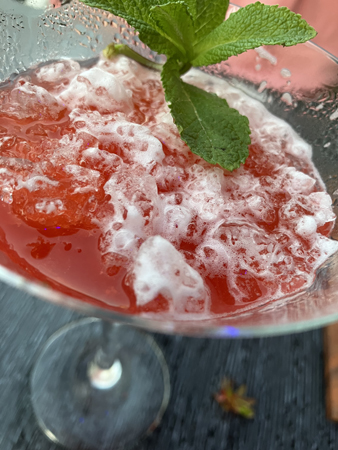 Jordgubbsdrink på K o T