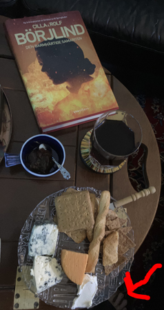 Ost kex vin boken Den barmhärtige samariten och mina tår