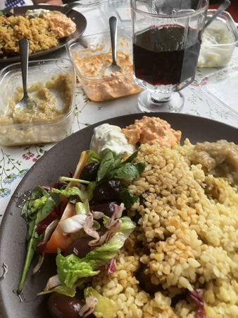 Grekisk middag från Mýrtos