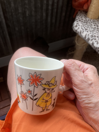 Ny Muminmugg med Snusmumriken