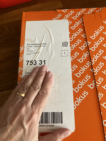 Paket från Bokus