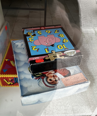 Elefantspel i loppis