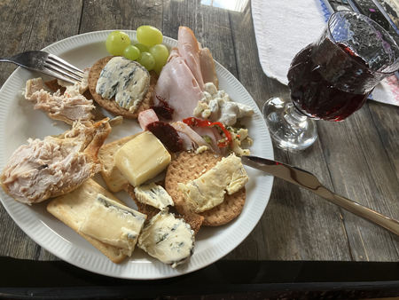 Kyckling kalkon ostar kex och ripasso