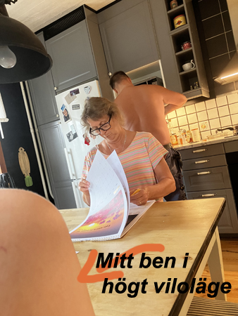 Pinnen lagar mat FEM administrerar jag vilar