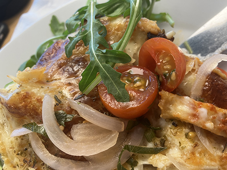 Vegetarisk lasagne Vegetarisk lasagne