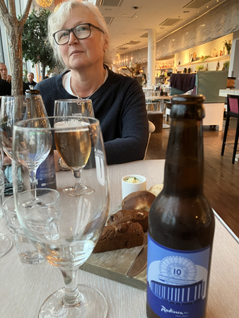 Anna och Jubileumsöl Picnic