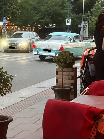 Amerikanare passerade utanför Hodja