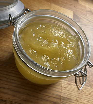 Annas äpple o ingefärsmarmelad