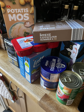 Torrvaror och konserver