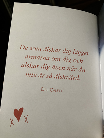 De som älskar dig citat av Deb Caletti