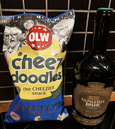 Cheeze doodles Stilton och ripasso