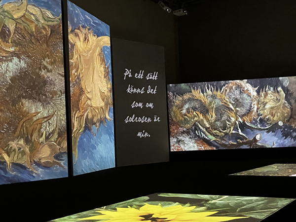 Citat om solrosen och van Goghs konst