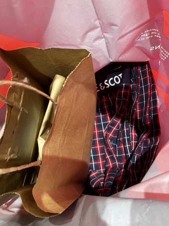 Kaffe o pyjamasbyxor