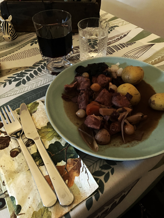 Annas Coq au vin på kyckling