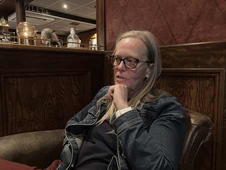 Mimmi på Churchill Arms