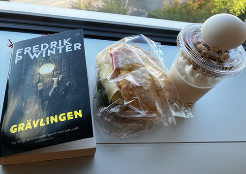 Boken Grävlingen ostfralla ägg o yoghurt