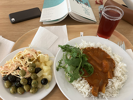 Vegetarisk korv Stroganoff