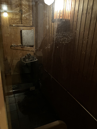 Bastu lördag kväll