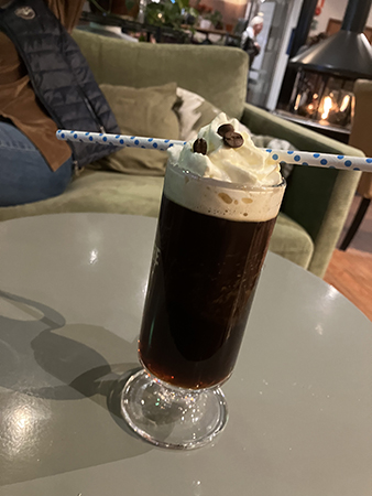 Irish Coffee på hotellet