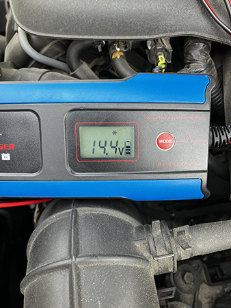 Underhållsladda med stjärnsymbolen