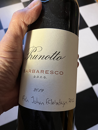 Barbaresco Prunotto 2019