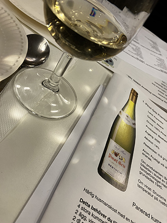 Pinot Gris Premium Réserve 2020 vinprovning 13 okt 2022