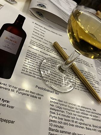 Becquer Blanco 2018 Vinprovning 13 okt 2022