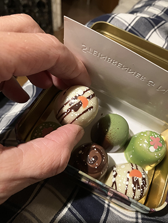 Budapestbakelse i pralinform