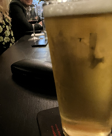 Femte ölen på Taps aw m UIT