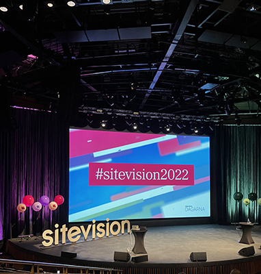 Sitevision 2022 scen