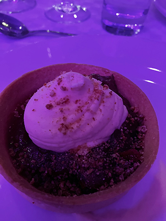 Tartelette med rabarber