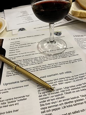 Solar de Becquer Reserva 2011 vinprovning 13 okt 2022