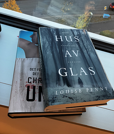 Böckerna Hus av glas och Det första skottet det sista steget