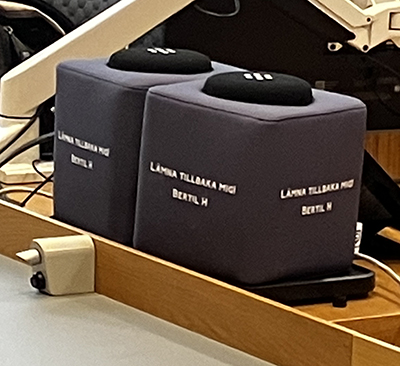 Lämna tillbaka mig mikrofon Bertil Hammersalen