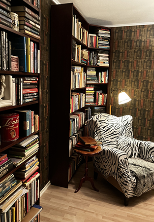 Nya Bokrummet sett från dörren