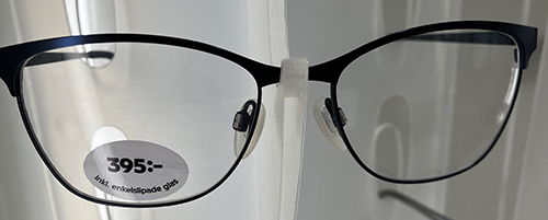 Bågarna till nya jobbglasögonen