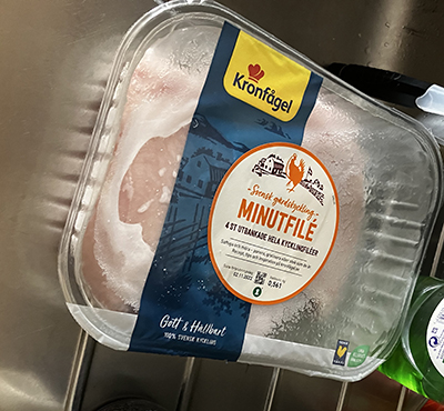 Minutfilé kyckling