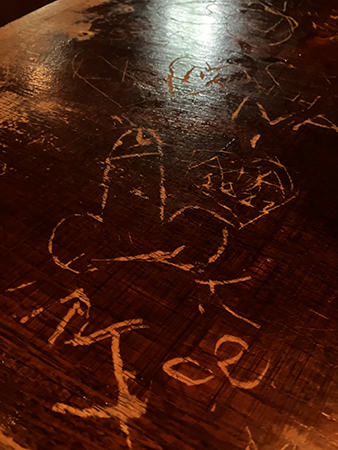 Bordsdekoration på Wirströms