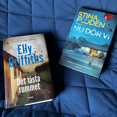 Böckerna Det låsta rummet och Nu dör vi