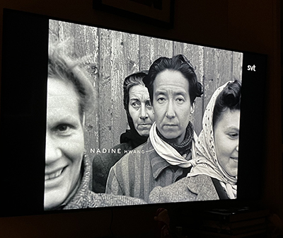 Nadine i dokumentären Nelly o Nadine