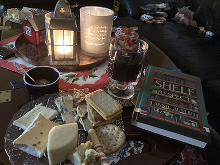 Ost kex och vin boken Shelf respect