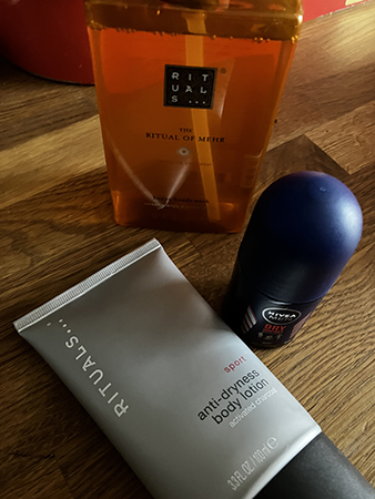 Bodylotion och handtvål från Rituals Niveadeo