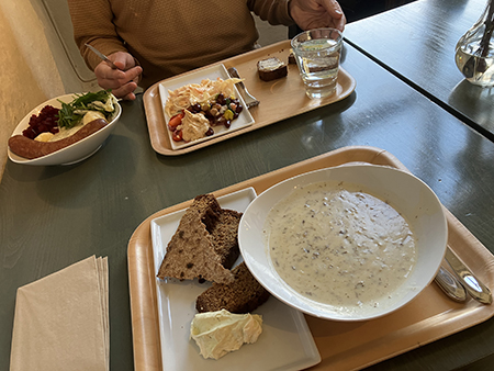 Lunch med Stålmannen på slottet