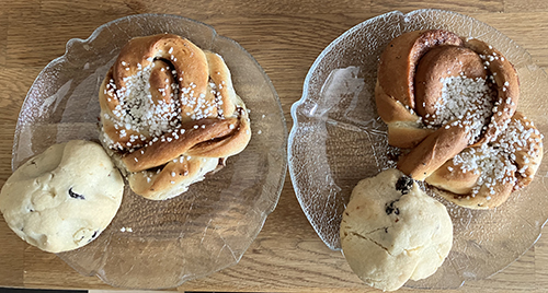 Bullar och russintoppar