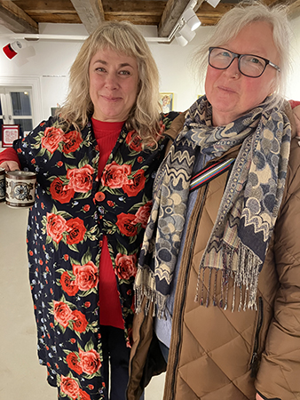 Stina Wollter och Anna