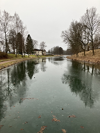 Kanalen sedd från en bro