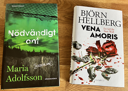 Böckerna Nödvändigt ont och Vena Amoris