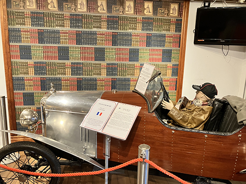 Boktapet på Motormuseet